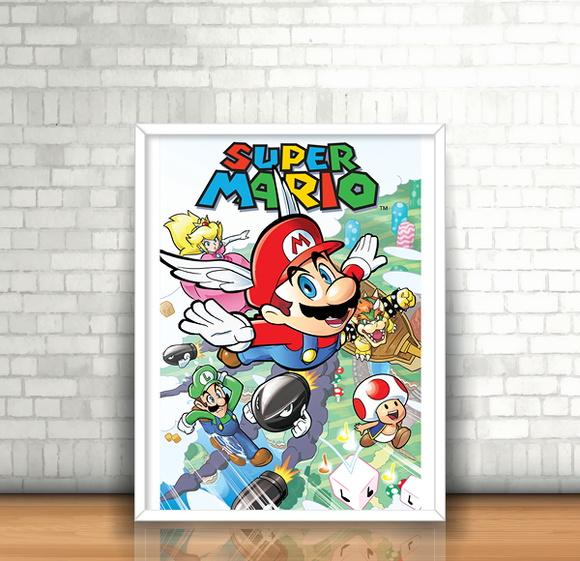 Quadro Super Mario Bros