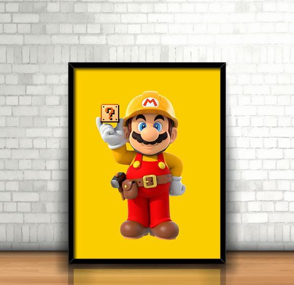 Quadro Super Mario Maker