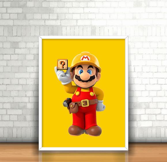 Quadro Super Mario Maker