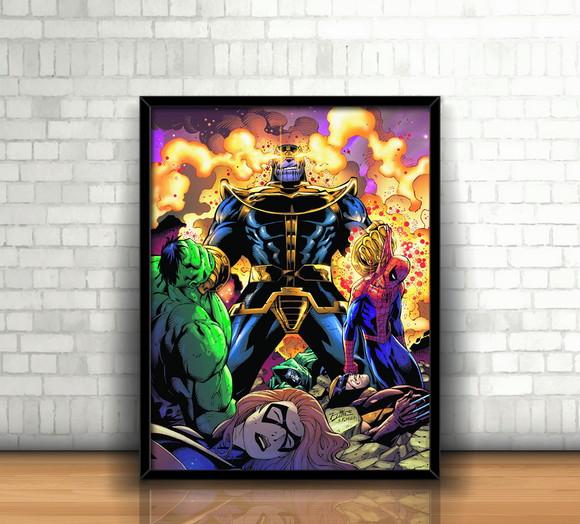 Quadro Thanos / Marvel