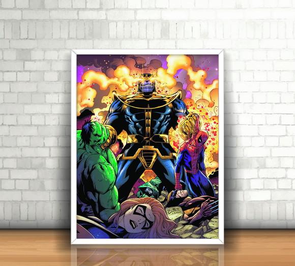 Quadro Thanos / Marvel
