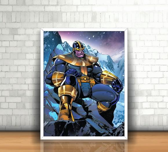 Quadro Thanos / Marvel