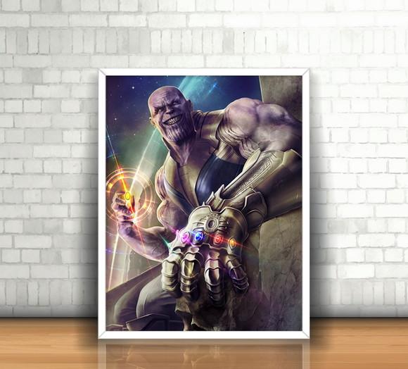 Quadro Thanos / Marvel