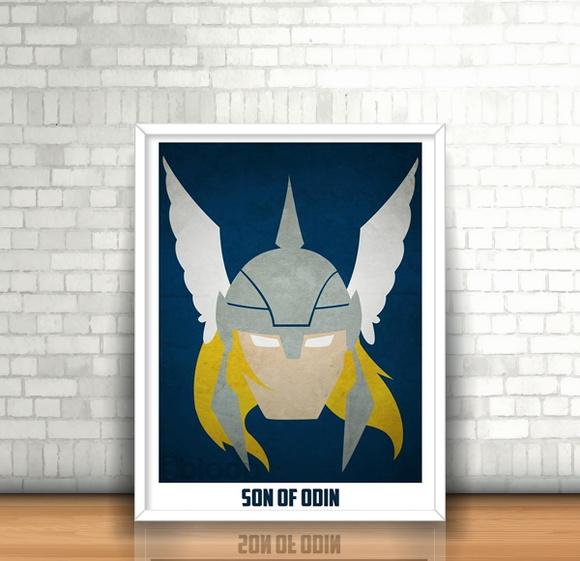 Quadro Thor Minimalista