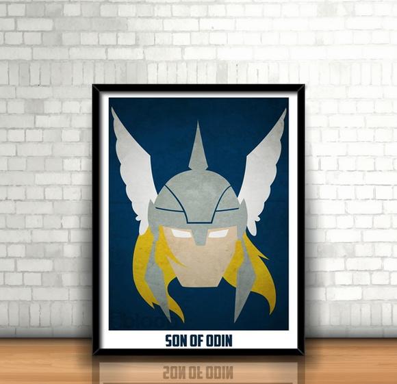 Quadro Thor Minimalista