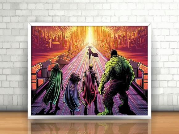Quadro Thor Ragnarok