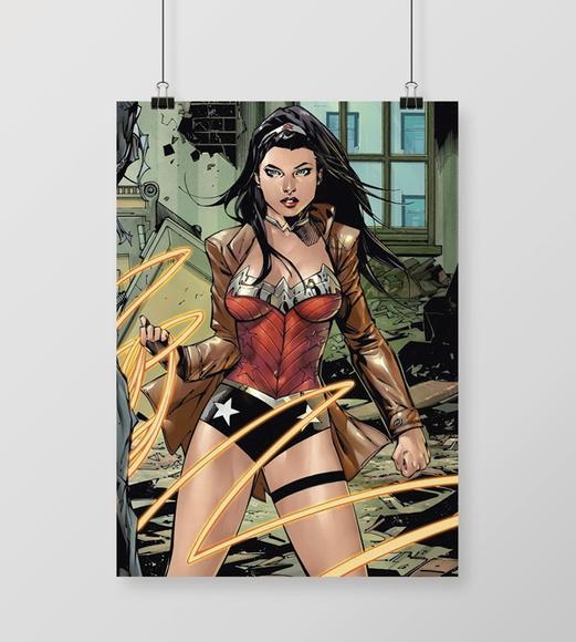 Quadro Urbana / Mulher-Maravilha