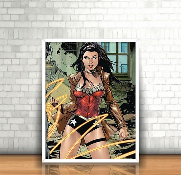 Quadro Urbana / Mulher-Maravilha