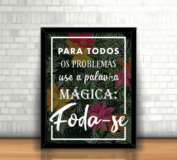 Quadro Use a Palavra Mágica