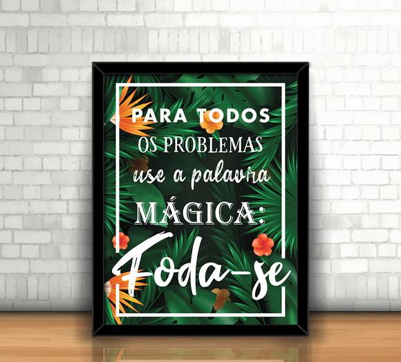Quadro Use a Palavra Mágica