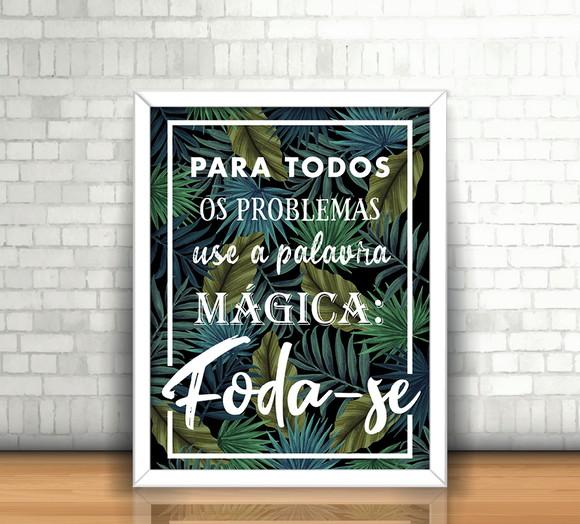 Quadro Use a Palavra Mágica