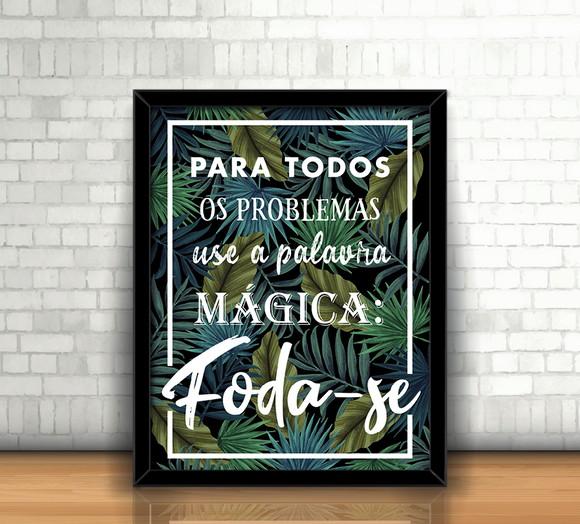 Quadro Use a Palavra Mágica
