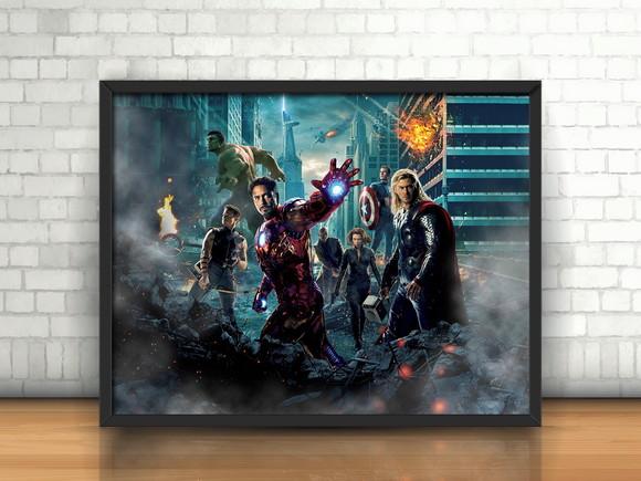 Quadro Vingadores