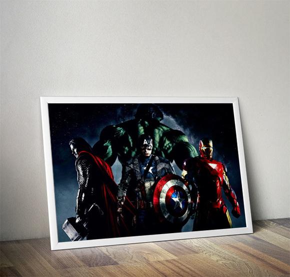 Quadro Vingadores