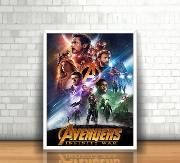 Quadro Vingadores / Guerra Infinita
