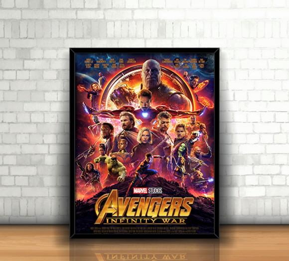Quadro Vingadores / Guerra Infinita