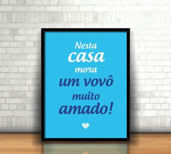 Quadro Vovô Amado