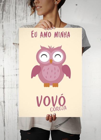 Quadro Vovó Coruja
