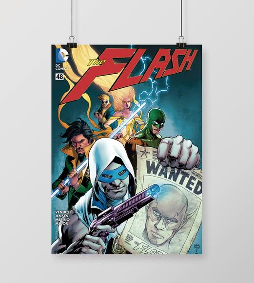 Quadro Wanted / Flash
