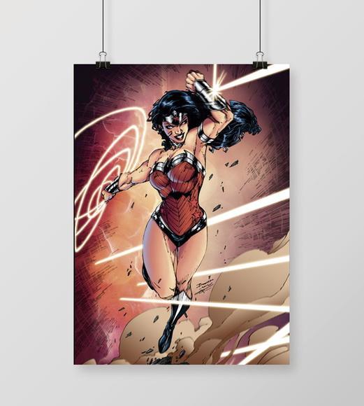 Quadro Wars / Mulher-Maravilha