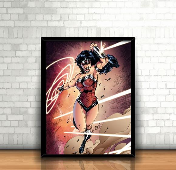 Quadro Wars / Mulher-Maravilha