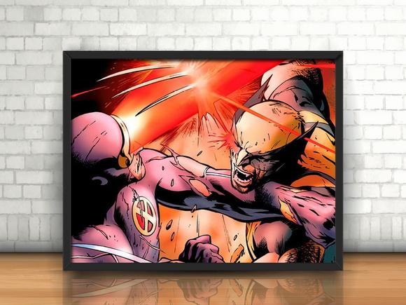 Quadro Wolverine & Ciclope
