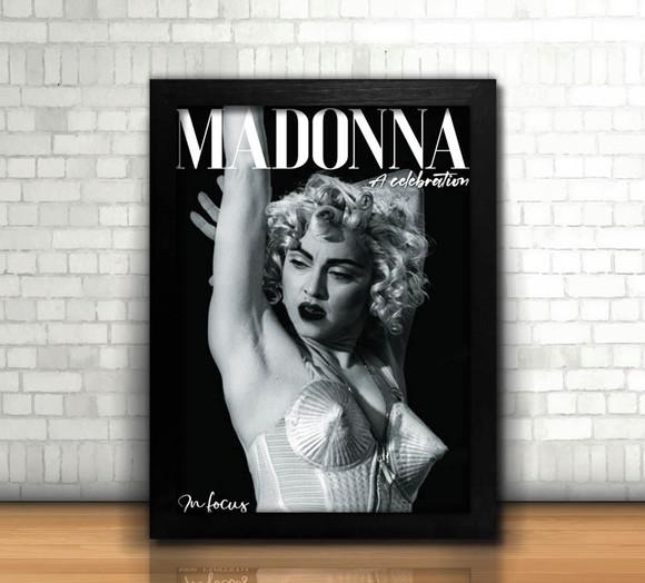 Rainha do Pop / Quadro / 20x30cm / com Vidro