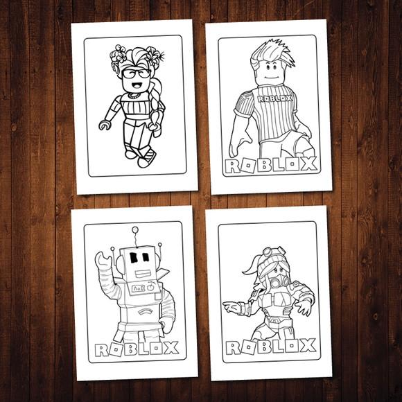Roblox / Livro de Colorir / Risque e Rabisque / Espiral / A5