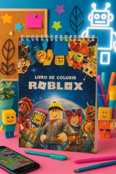 Roblox / Livro de Colorir / Risque e Rabisque / Wire-o A5