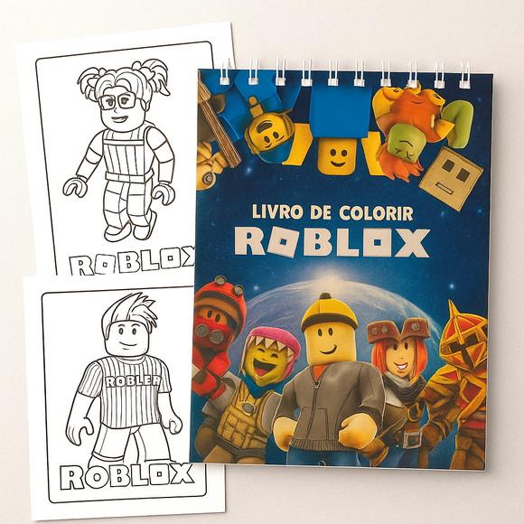 Roblox / Livro de Colorir / Risque e Rabisque / Wire-o A5