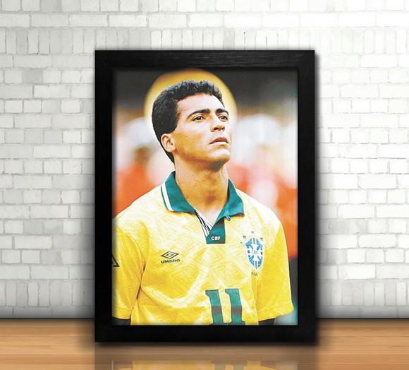 Romário Brasil Tetra / Quadro / 20x30cm / com Vidro