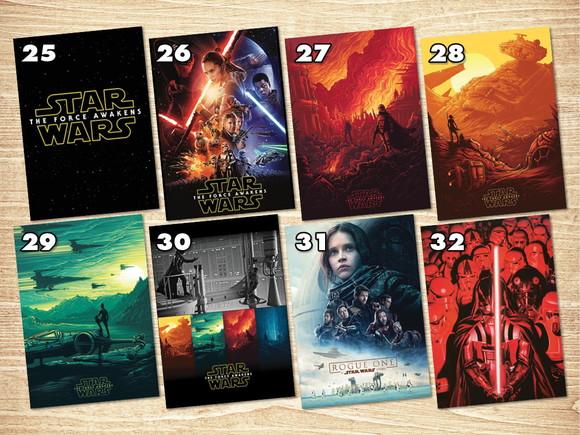 Star Wars / Kit Adesivos / Tamanho A4
