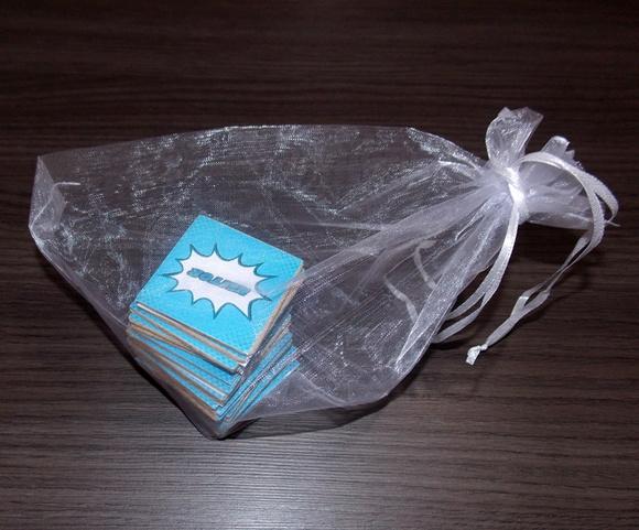 Super Heróis Baby / Jogo da Memória / mdf / Organza