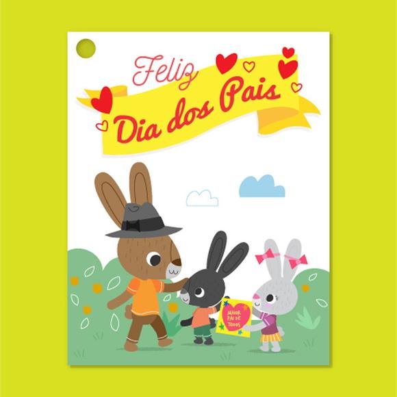 Tag - Dia dos Pais (5x6cm)
