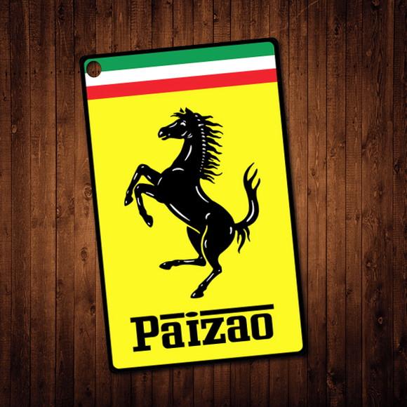 Tag - Dia dos Pais / Ferrari (6x10cm)