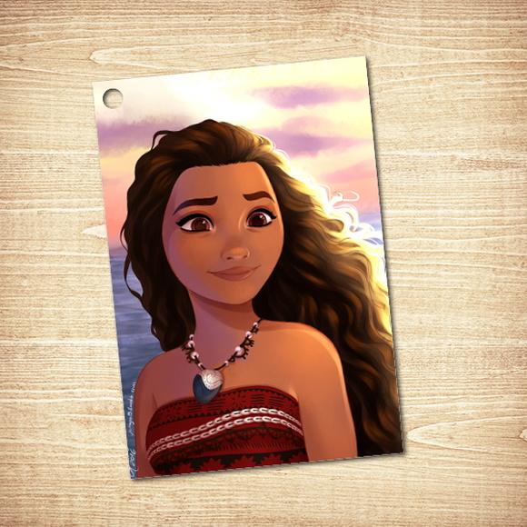 Tag - Moana (4x6cm)