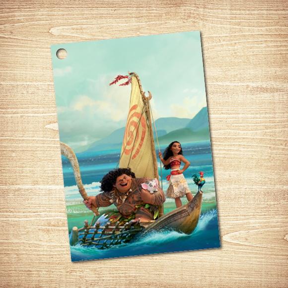 Tag - Moana (4x6cm)