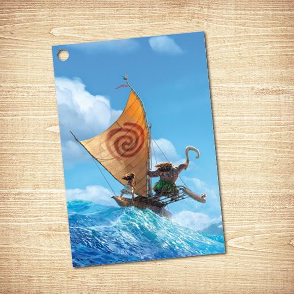 Tag - Moana (4x6cm)