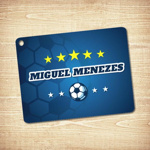 Tag / Futebol (8x6cm)