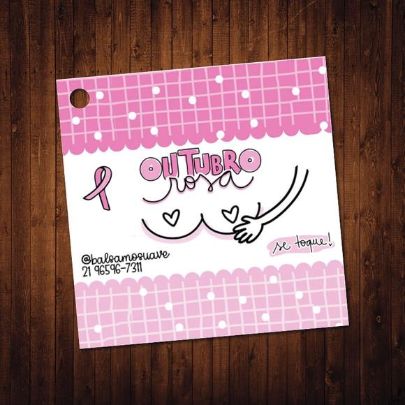 Tag / Outubro Rosa / 4x4cm