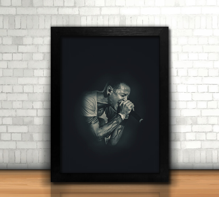 Linkin Park / Quadro / 20x30cm / com Vidro