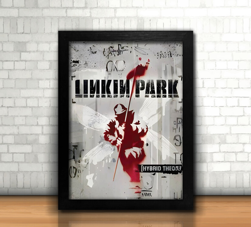 Linkin Park / Quadro / 20x30cm / com Vidro