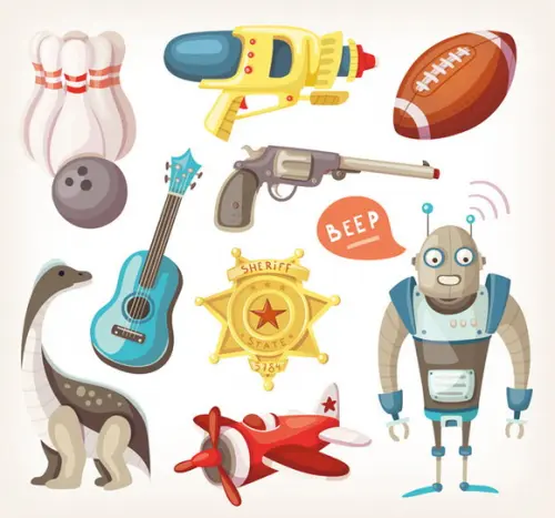 40 Adesivos / Brinquedos