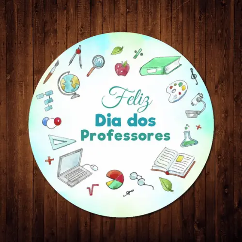 Adesivo / Dia dos Professores