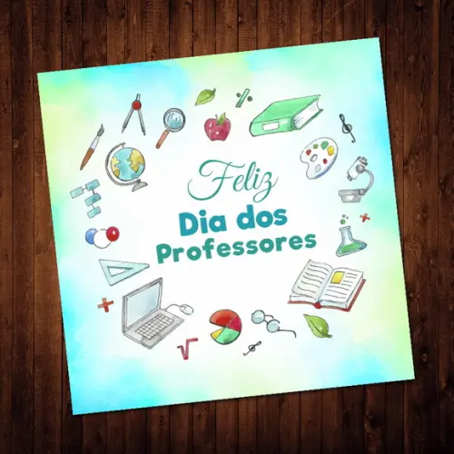 Adesivo / Dia dos Professores