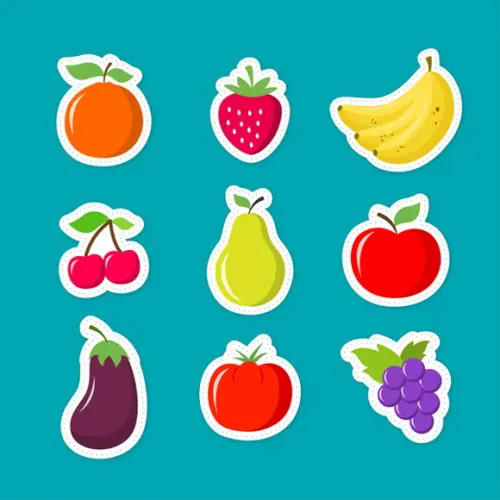 Adesivo / Frutos