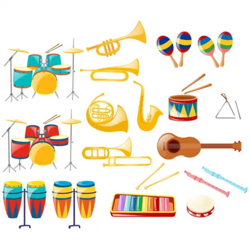 Adesivo / Instrumentos Musicais