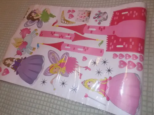 Adesivo Castelo Fadas e Princesas
