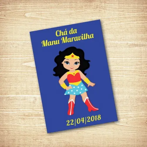 Adesivo Mulher Maravilha (6x9cm)