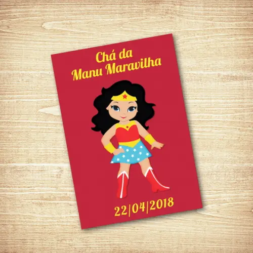 Adesivo Mulher Maravilha (6x9cm)